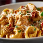 CrockPot Chicken Tortellini