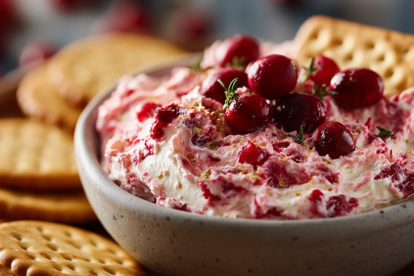 292 delicious baked cranberry cream cheese dip for parties 2 691d96f7743ae