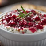 Delicious Baked Cranberry Cream Cheese Dip for Parties