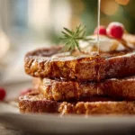 Easiest Gingerbread French Toast - A Cozy Christmas Morning Breakfast Recipe