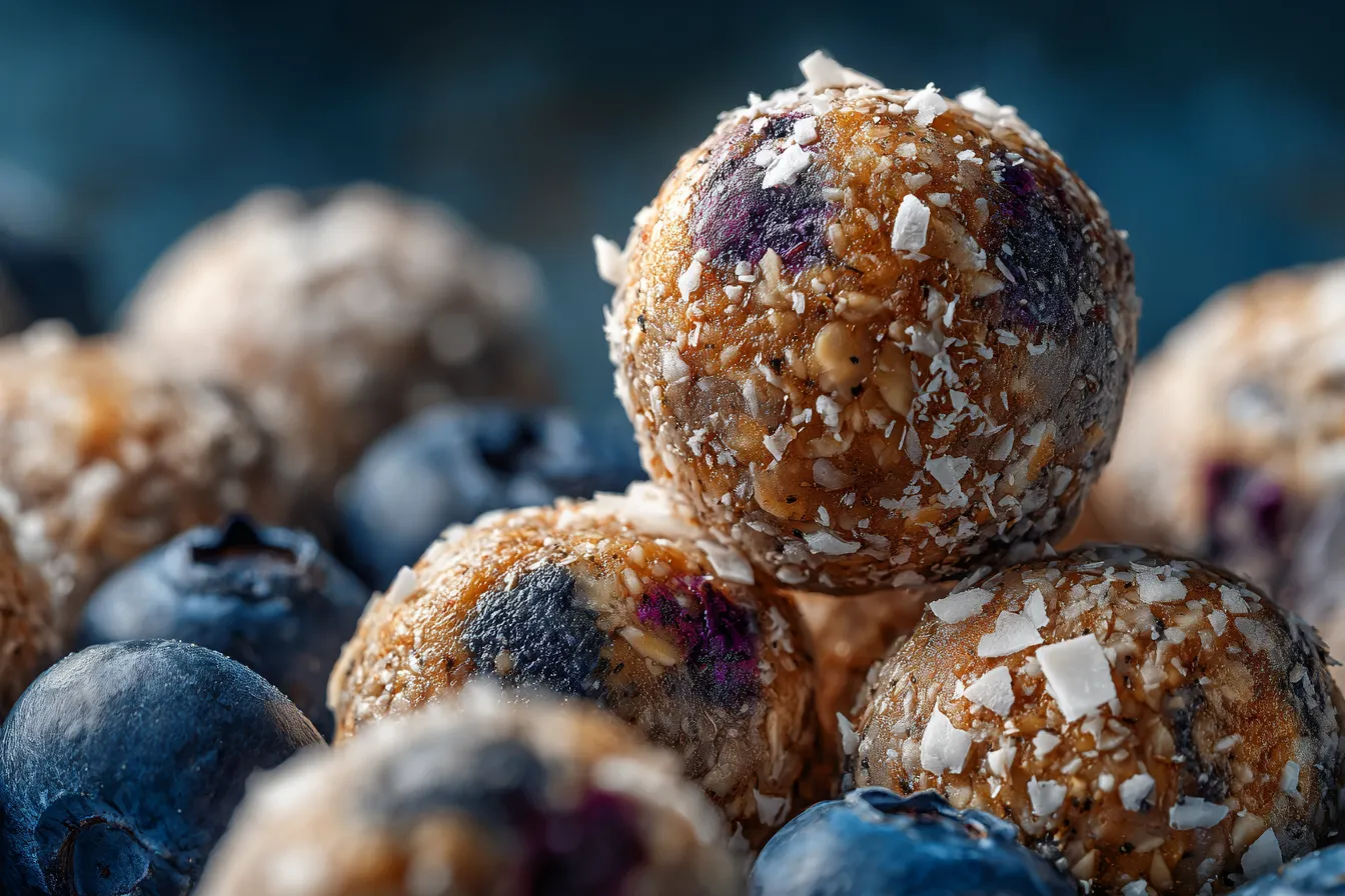 Delicious Easy NoBake Blueberry Protein Bites Recipe Guide