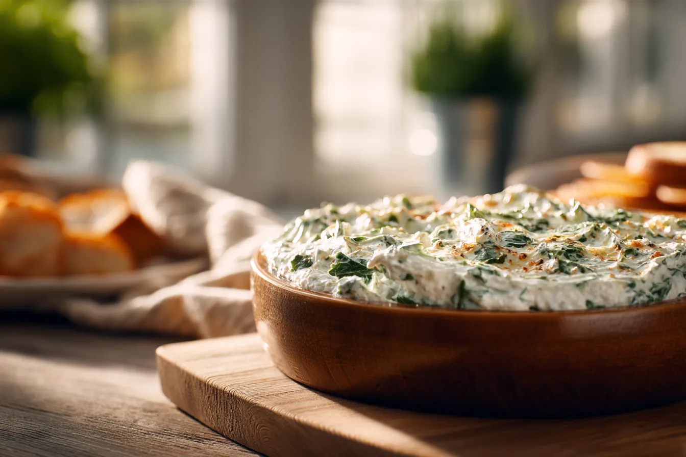 Ultimate Easy Spinach Dip with Knorr Veg Quick Delicious