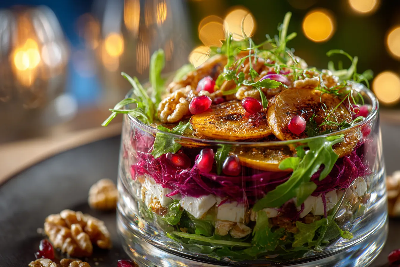 292 festive 7 layer christmas salad for your holiday table 4 691f0135a81e0