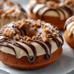 Gingerbread Cheesecake Donuts