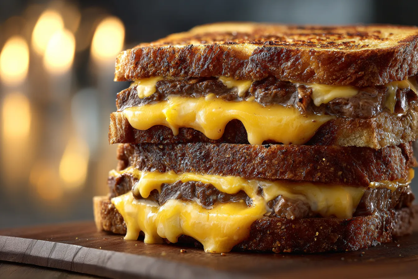 Ultimate Grilled Cheese Patty Melts Irresistible Flavor Boost