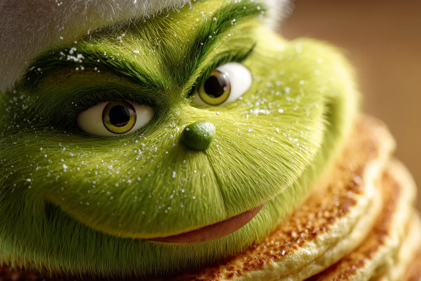 Irresistible Grinch Pancakes Festive Breakfast Delight