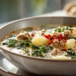 Healthy Slow Cooker Zuppa Toscana Soup