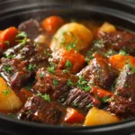 Hearty Crock Pot Beef Stew