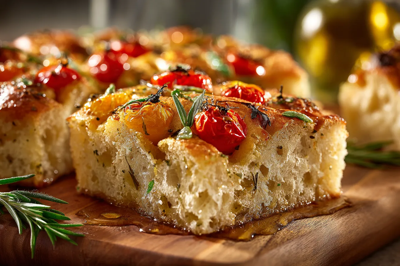 292 herb infused baked focaccia bread 2 69152eaf09070