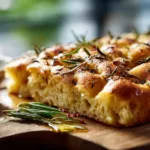 Herb-Infused Baked Focaccia Bread