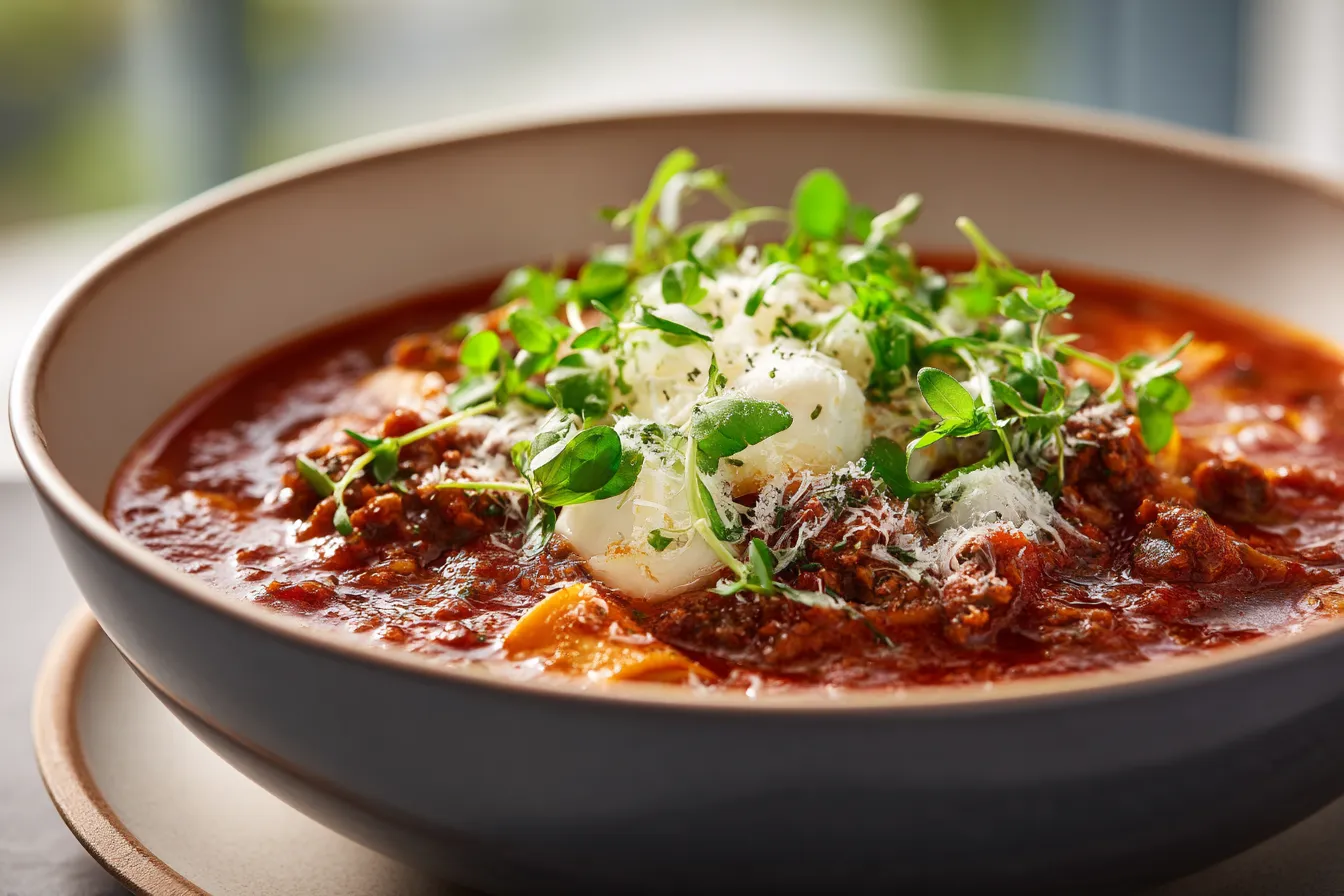 Discover Delicious High Protein Lasagna Soup for Healthy Meals