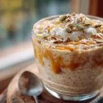 High Protein Pumpkin Overnight Oats