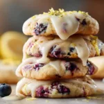 Lemon Blueberry Cheesecake Cookies