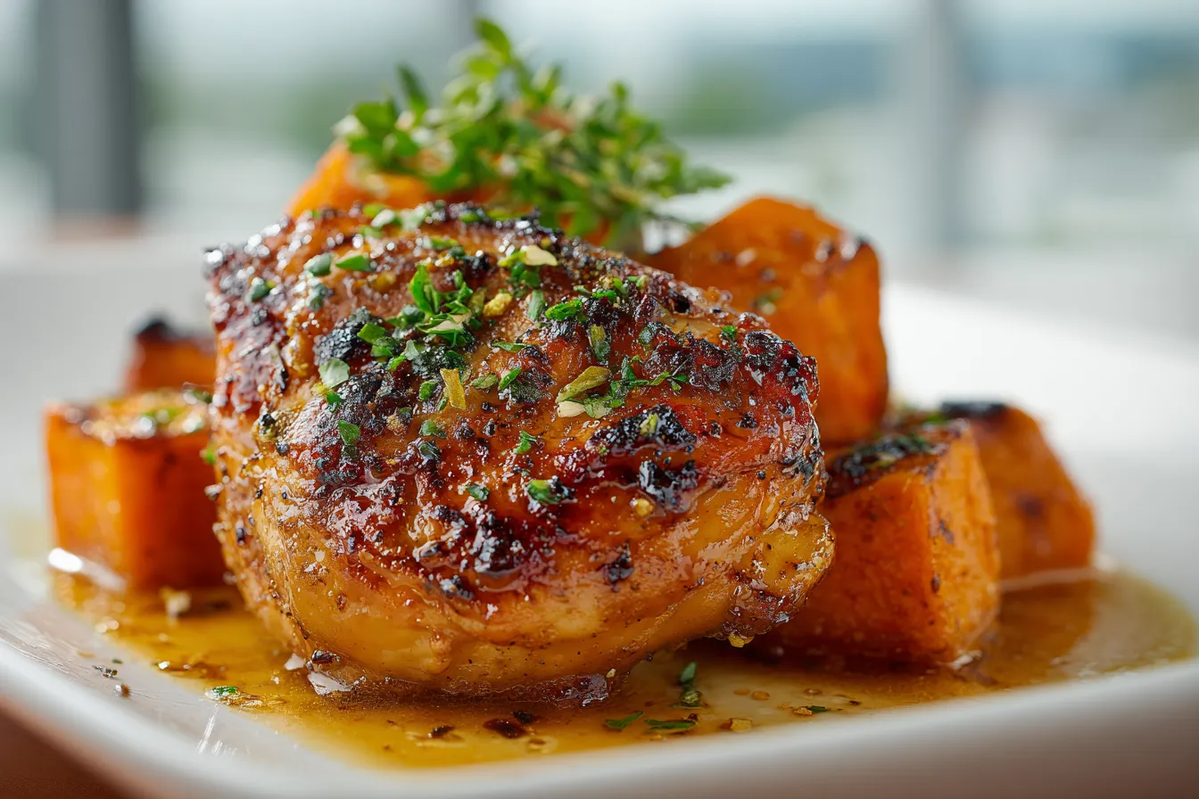 Irresistible MapleGlazed Chicken Sweet Potatoes Recipe