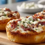 Mini Deep Dish Crescent Roll Pizzas