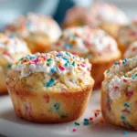 Mini Funfetti Muffins