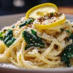 Minute Lemon Ricotta Pasta with Spinach