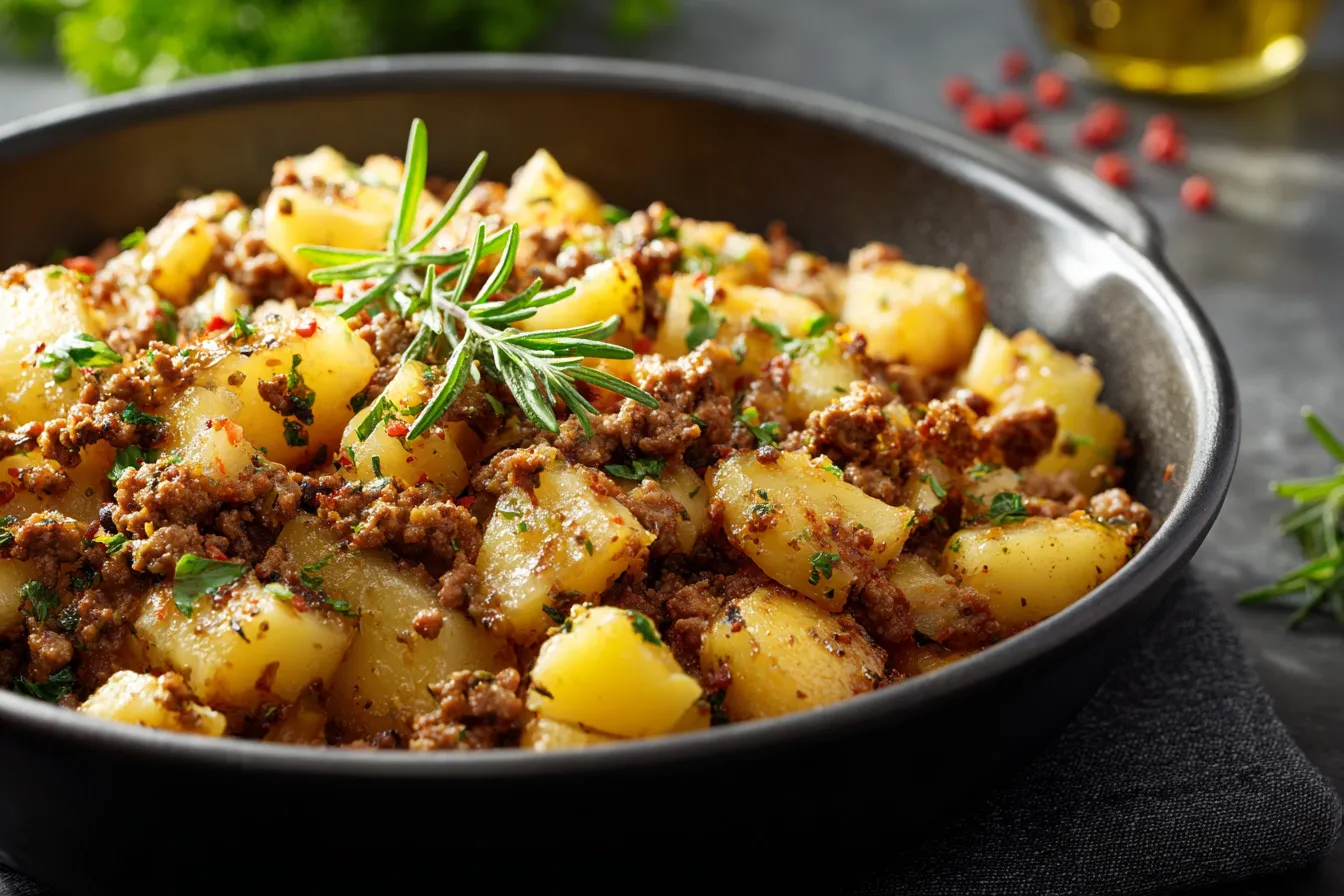 292 one pan ground turkey potatoes meal 1 690b3de6c233a