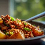 One-Pan Ground Turkey & Potatoes Meal