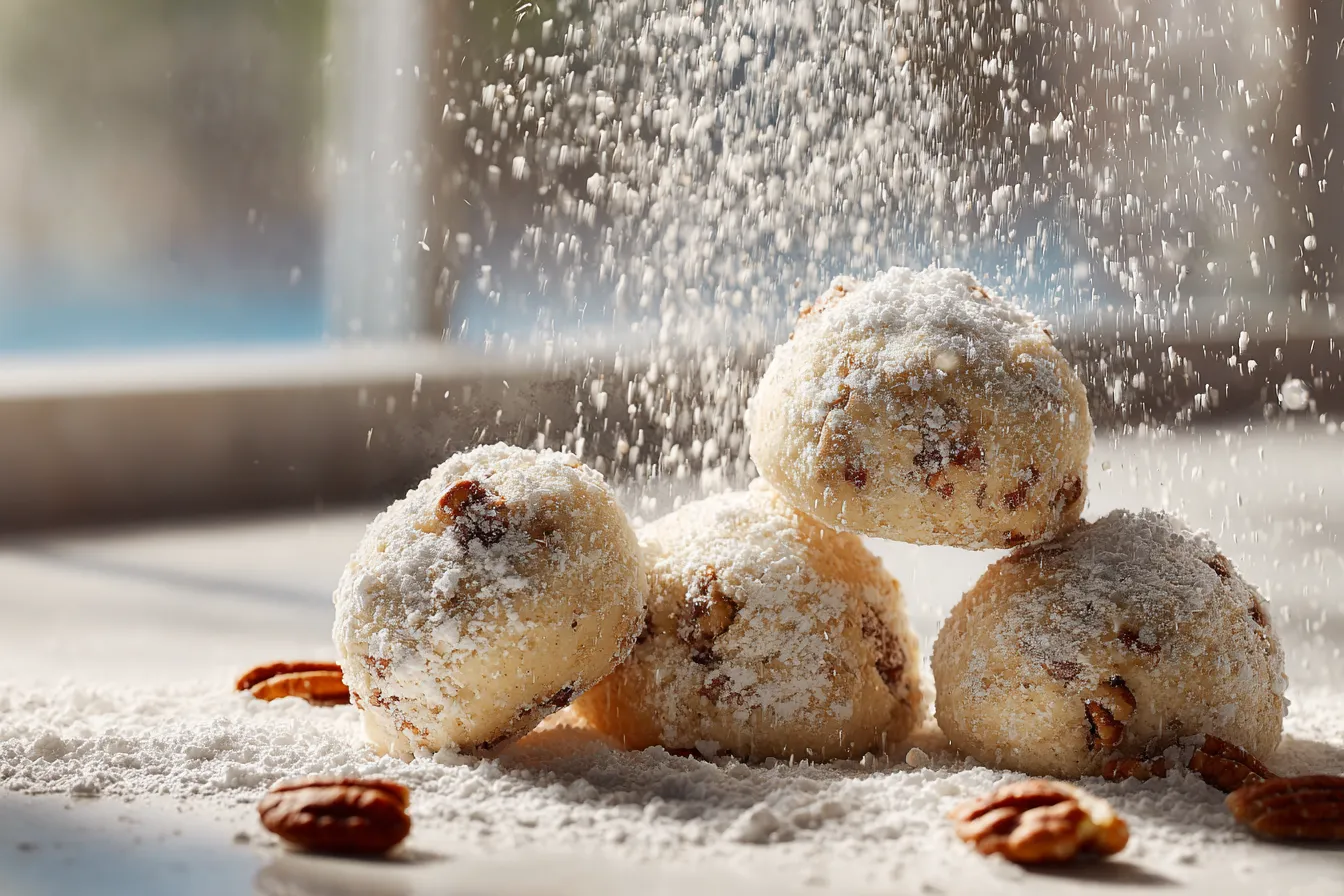 Irresistible Pecan Snowball Cookies Quick Easy Recipe