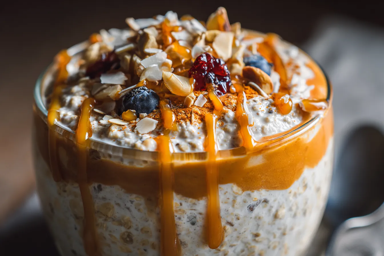 Indulge in Pumpkin Pie Protein Overnight Oats Energize Now