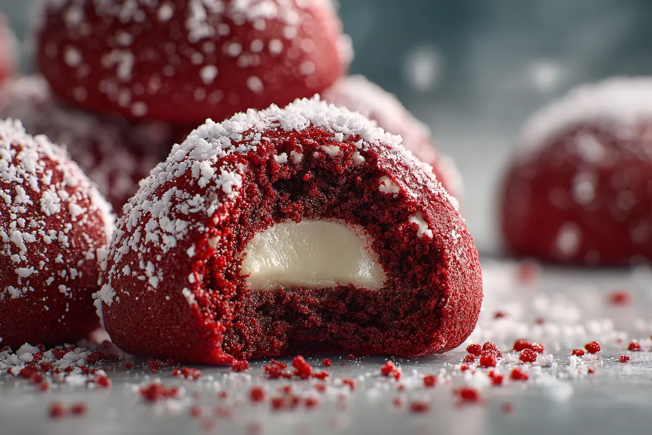 292 red velvet snowball cookies with white chocolate filling recipe 2 691d99d690fcb