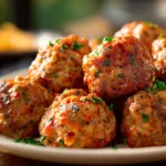 Sausage Balls Recipe with Red Lobster Mix