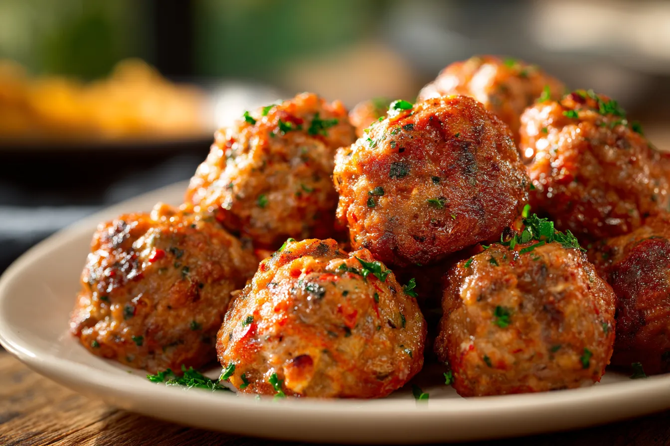 Delicious Sausage Balls Recipe Elevate with Red Lobster Mix