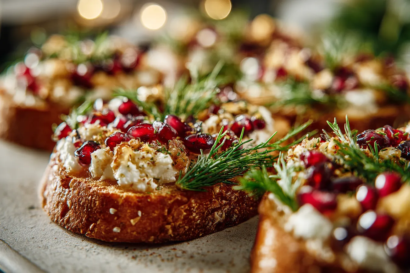 292 simple christmas bruschetta wreath 2 6926cb1fcaaa8