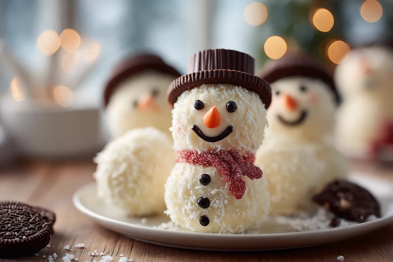 Irresistible Snowman Oreo Truffles Easy Festive Treats