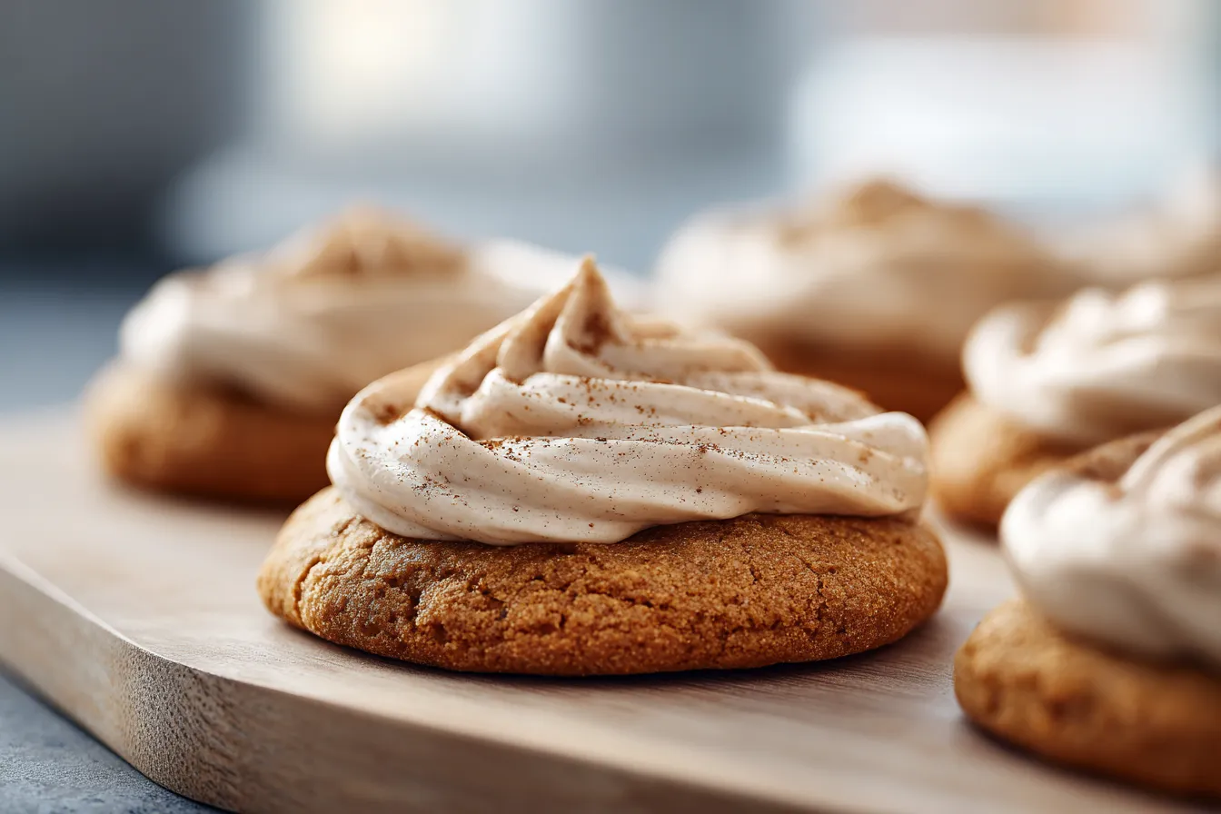 292 soft pumpkin cookies with cinnamon frosting 4 691afaba5a90f