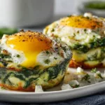 Spinach and Feta Egg Cups