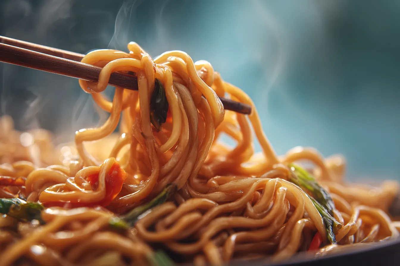 292 sticky garlic chicken noodles 3 6906b14c0aa0c