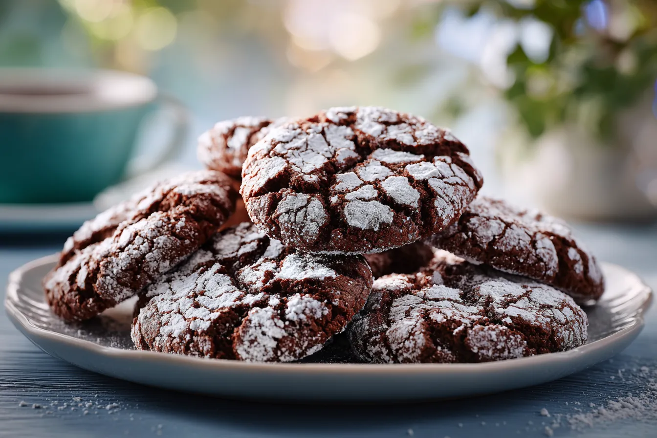 Ultimate GlutenFree Chocolate Crinkle Cookies A MustTry