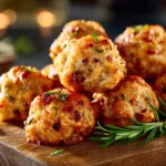 These Cheddar Bay Sausage Balls Are A Perfect Holiday Appetizer