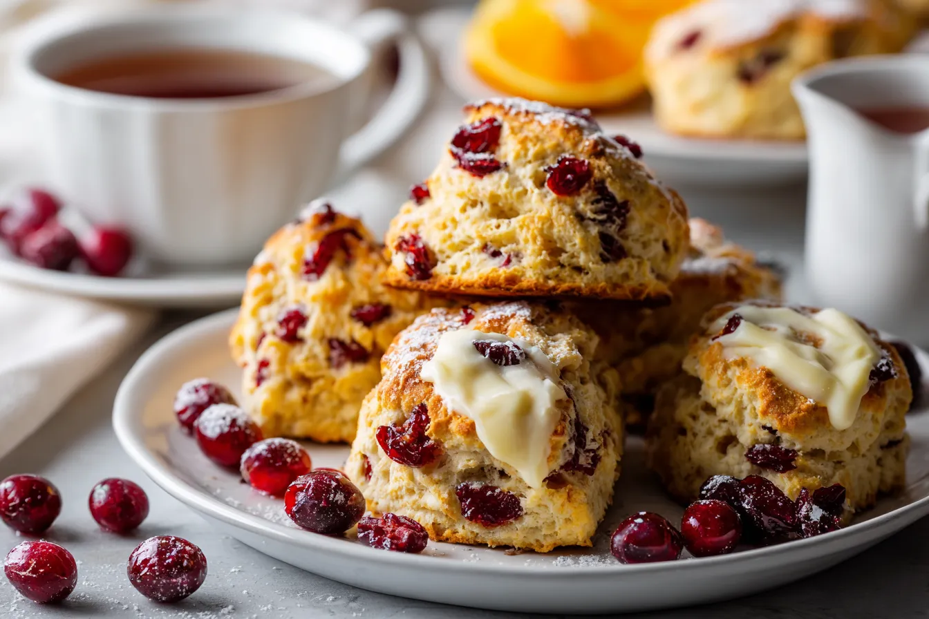 292 zesty cranberry and orange scones with a creamy twist 2 6926ca2ec4d9c