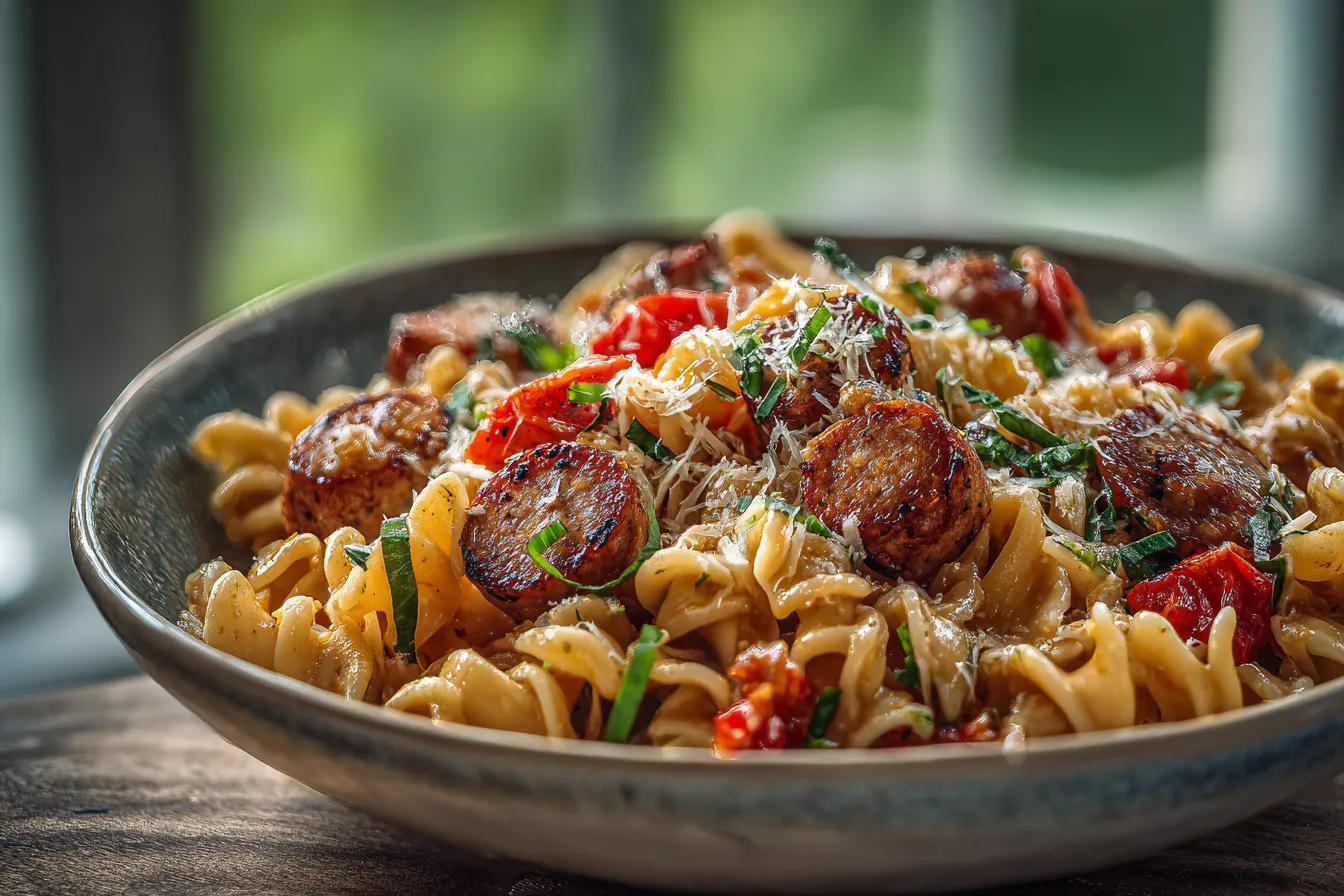 292 15 minute chicken sausage pasta meal prep 1 69369c1ea606b