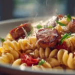 15-Minute Chicken Sausage Pasta Meal Prep