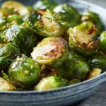 Air fryer brussels sprouts