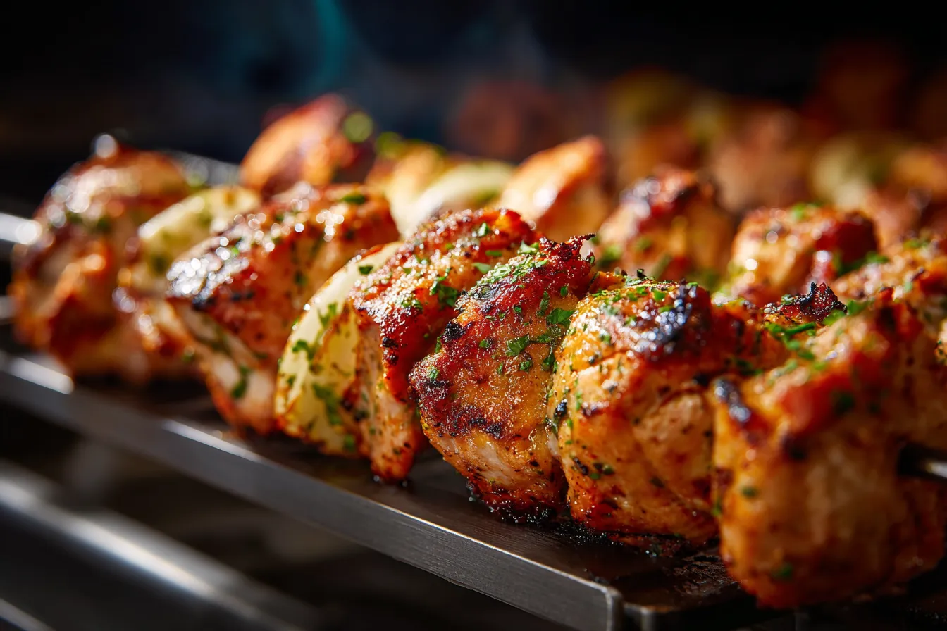 Crispy Air Fryer Chicken Skewers Ultimate Flavor Packed Recipe