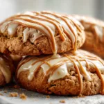 Biscoff Glazed Gingerbread Scones Recipe