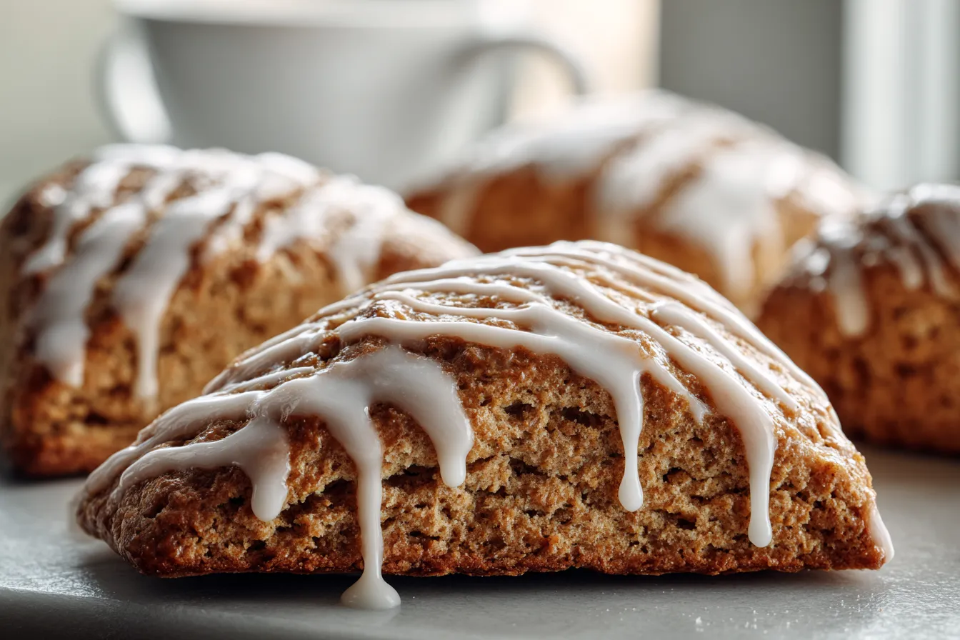 292 biscoff glazed gingerbread scones recipe 4 6932ba3b7fc10