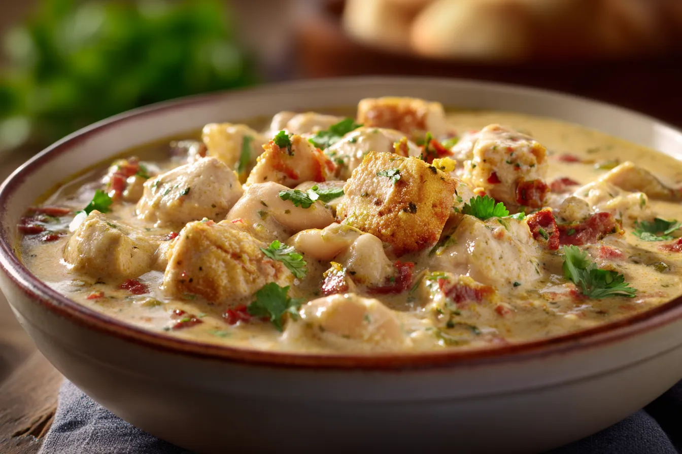 Master Bold Cajun White Chick Chili Easy FlavorPacked Recipe