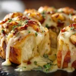 Cheesy Pizza Monkey Bread