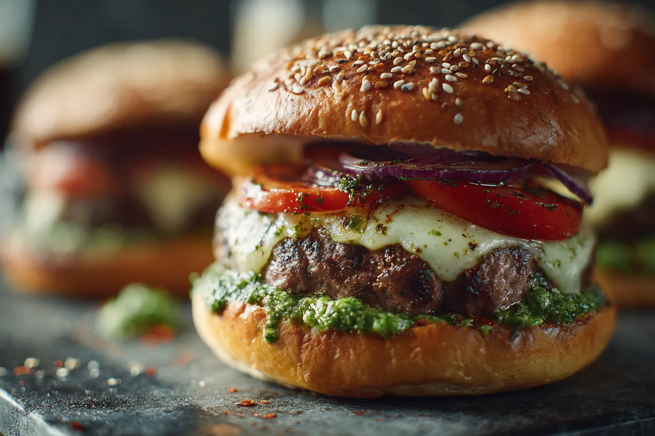 Ultimate Chimichurri Burgers Recipe for FlavorPacked Delight