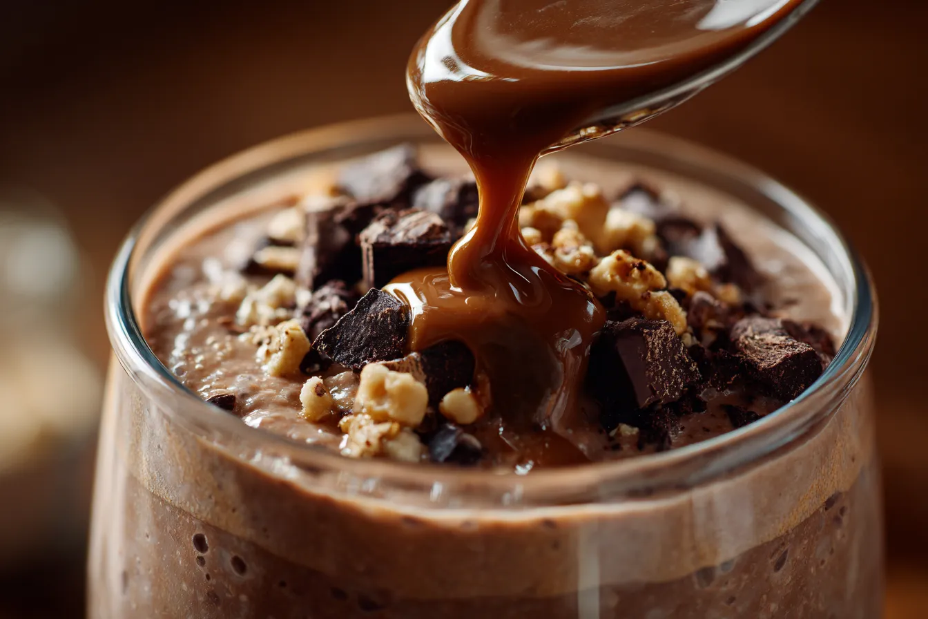 Delicious Chocolate Overnight Oats Ready in Just 5 Min