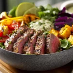 CILANTRO LIME STEAK BOWLS