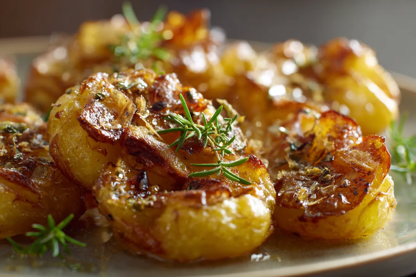 Ultimate Crispy Smashed Potatoes Recipe for Perfectly Crunchy Bites