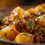 Crockpot Hamburger Potato Casserole Recipe