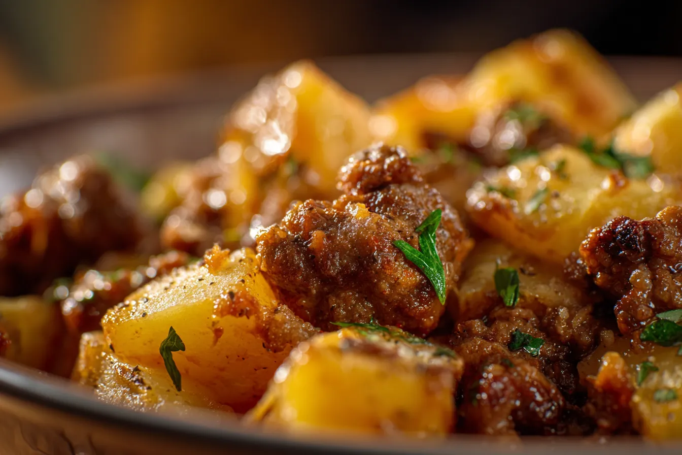 Savory Crockpot Hamburger Potato Casserole Recipe Unveiled